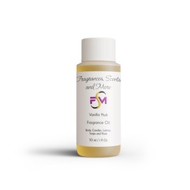 Vanilla Musk Fragrance Oil - 1 Fl Oz Plastic Bottle (30ml)