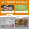 Gardeal Hardware Cloth 1/2inch 19 Gauge Galvanized Welded Cage Wire
