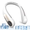 Hands-Free Bladeless Neck Fan with LED Display - 360° Cooling