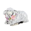 Northlight Plush Kneeling Sheep Spring Easter Figure - 6.75” -