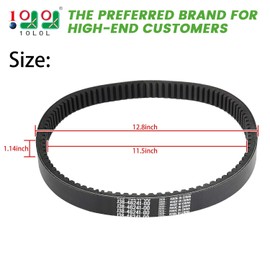 10L0L Golf Cart Drive Belt for Yamaha G2 G8 G11 G14 G16 G20 G21 G22 G29 OEM# J38-46241-00,J55-G6241-00-00