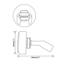 Weirun Bathroom Brass Handheld Shower Head Bracket Hand Sprayer Holder Stepless Adjustable Wall Mount, Brushed Nickel