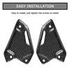 PSLER Motorcycle Foot Peg Heel Guards Rearset Protector for Z900