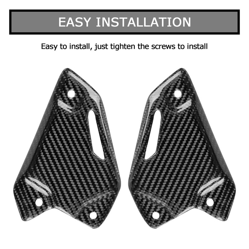 PSLER Motorcycle Foot Peg Heel Guards Rearset Protector for Z900