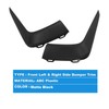 FASTCHE Front Left & Right Side Bumper Trim,Front Bumper Cover