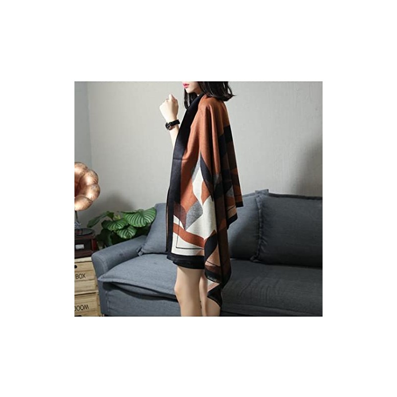 Sararose Scarf, Shawl, Large Scarf, Cashmere Touch, Geometric Pattern, Pattern,