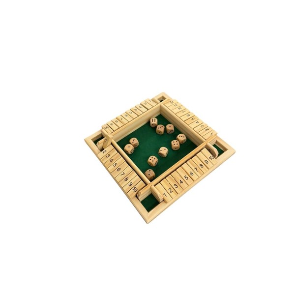 Flero Shut The Box - 4 Player Dice Game -