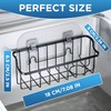 Sponge Holder for Kitchen Sink: 2-in-1 Kitchen Organizer for a