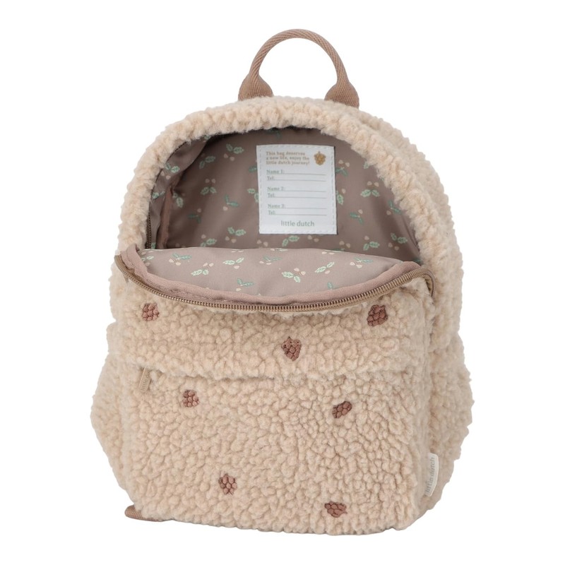 Little Dutch Forest Friends 4917 Children's Rucksack Teddy Taupe 29
