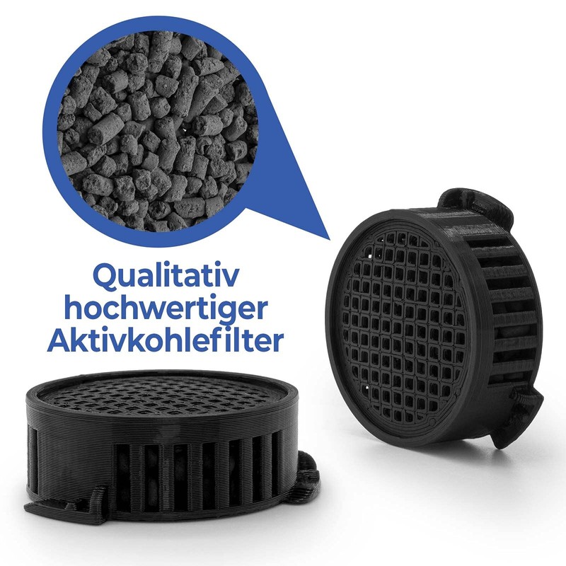 2x Activated Carbon Filter Set Suitable for Liebherr Fridge Climate