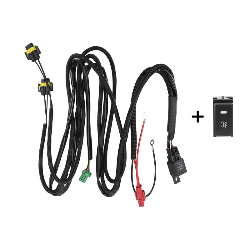 Fog Light Switch Wiring Kit Switch Wire Harness with 40A