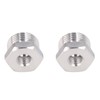 2Pcs Cola Barrel Adapter Distributor Connector Male Thread G5/8 Female