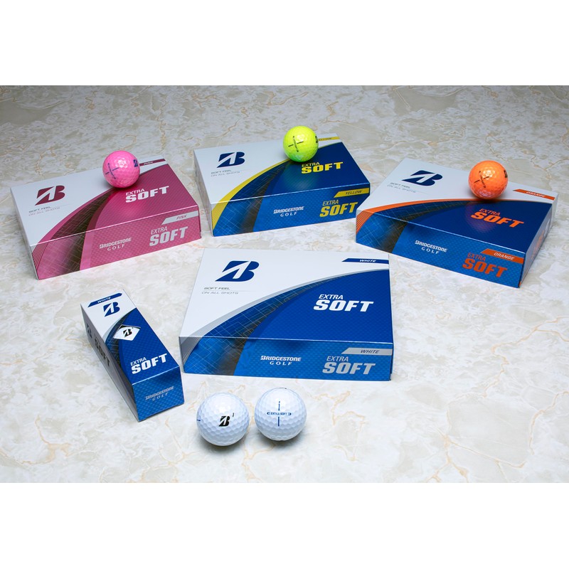 Bridgestone X5PXJ Extra Soft 2025 Model, 12 Balls, Pink