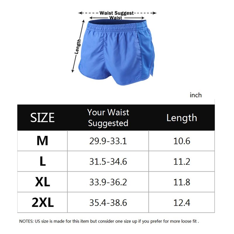 Men's Sports 1" Elite Split Running Shorts with Side Mesh