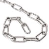 Biugaaufai 3/16 Inch 304 Stainless Steel Chain, 32.8 Feet Heavy