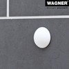 WAGNER design yourself SCREW or GLUE WHITE Wall Buffer Set
