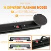 BooYu 14 in Battery Powered Emergency Strobe Lights Bar Wireless