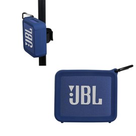Hermitshell Travel Case for JBL GO2 (Blue 3, Case for Silicone Case)