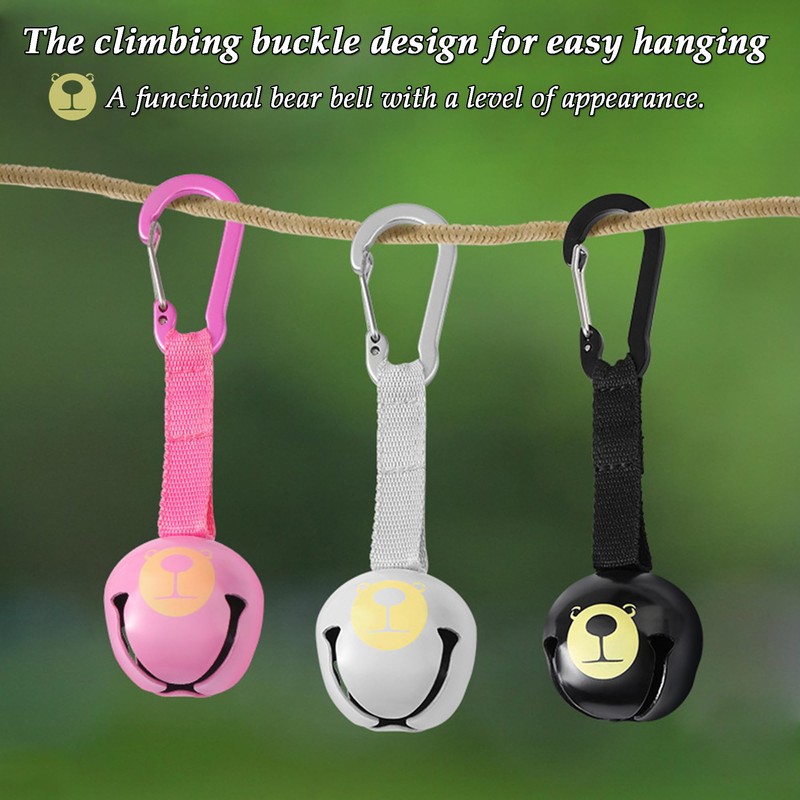 CHENNAN Anti Bear Bells, Loud Bear Bells, Camping Bear Bells,