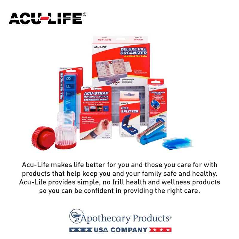 Acu-Life Pill Splitter and Daily Pill Box