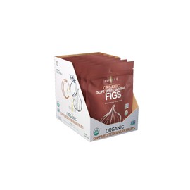 Amphora Organic Soft Dried Smyrna Figs | Naturally Sweet & Moist | No Added Sugar, No Preservatives | Vegan & Gluten-Free Snack | Pack of 6 (6 oz Each)