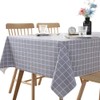 Rustic More Patterns Water Resistant PVC Tablecloth Rectangle Oil-proof Table