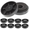 TEHAUX 10pcs Speaker Isolation Pads Turntable Isolation Platform for Vibration