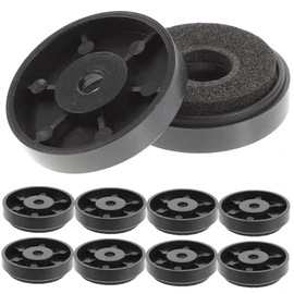 TEHAUX 10pcs Speaker Isolation Pads Turntable Isolation Platform for Vibration Absorption Compact Design Supports Up to Reduces Noise and Enhances Audio Clarity