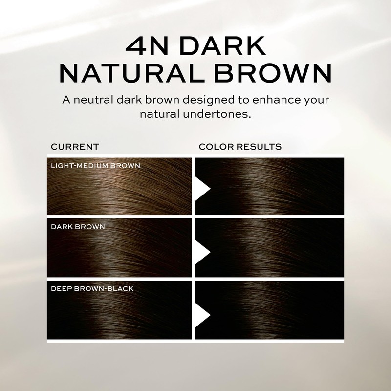 John Frieda Precision Foam Colour, Dark Natural Brown 4N, Full-coverage