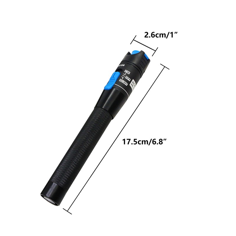 SinLoon Visual Fault Locator,Red Light Pen Fiber Optic Cable Tester