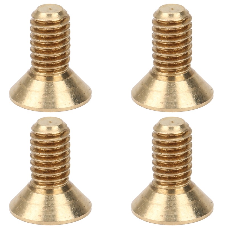 50Pcs Flat Hex Socket Screw Copper Countersunk Head Fastener Hardware