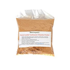 BSD Organics Natural sandal/Santhanam/Chandan Powder for Puja, Skin care & more (50 Gram / 1.7 Ounce)