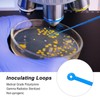 CryoKing 25pcs 1ul Disposable Sampling Rods, Plastic Vaccination Loops, Polystyrene