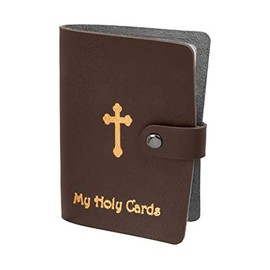 Voyage In Faith Holy Card Holder (Brown, 1)
