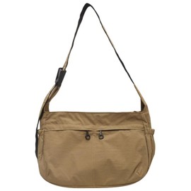a-fua Women's Crossbody Bag, Lightweight, Nylon, Casual, Crossbody Bag, Crossbody Bag, 2-Way, Korean Style, Khaki
