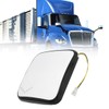 Seassauto Black Small Mirror with Heating Function for 2018+ International