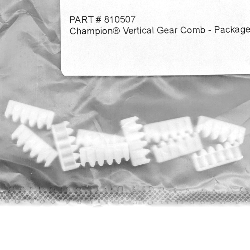 10 pcs Champion 810507 Vertical Blind Gear Combs for Repairing
