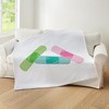 CafePress Band Aids Throw Blanket Super Soft Fleece Plush Throw