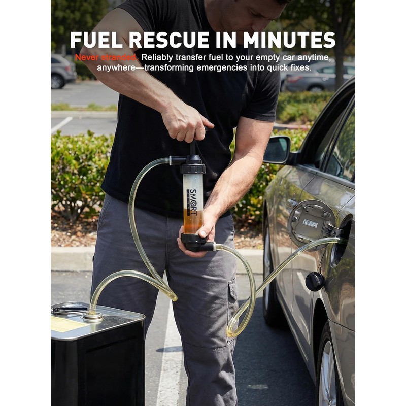 Cordless Fuel Transfer Pump, Gas Siphon Pump for Gasoline, 2026