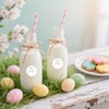SerpizePaty 60Pcs Happy Easter Stickers, 2" Easter Bunny Stickers