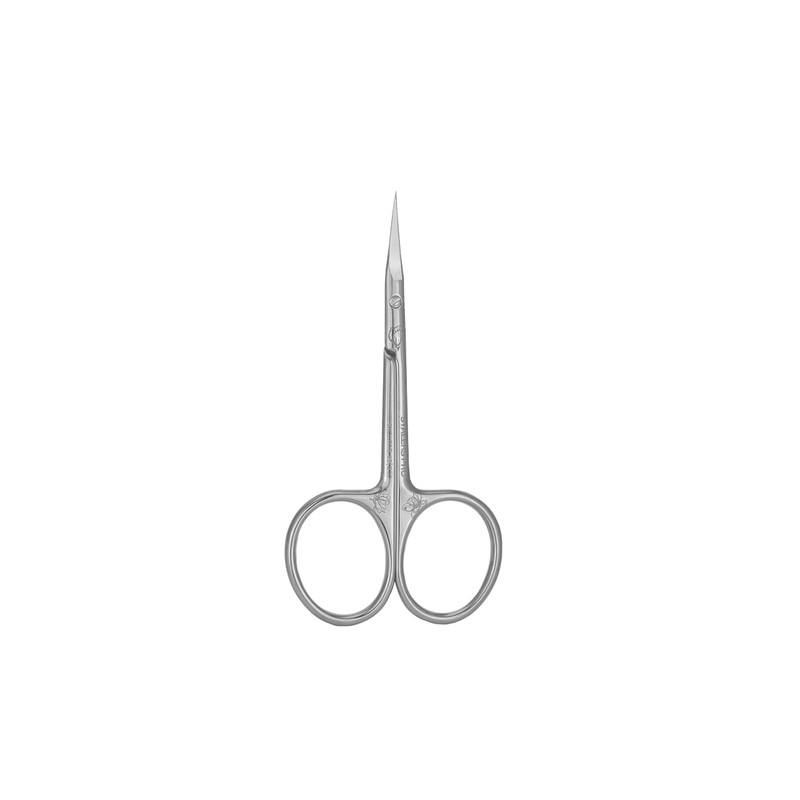 STALEKS PRO - Professional cuticle scissors, straight handle, short handle