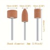18 pcs Abrasive Mounted Stone Grinding Wheel Head, Mounted Grinding