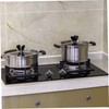 CORHAD 5pcs Gas Stove Knob Replacement for Kitchen Cookers Easy