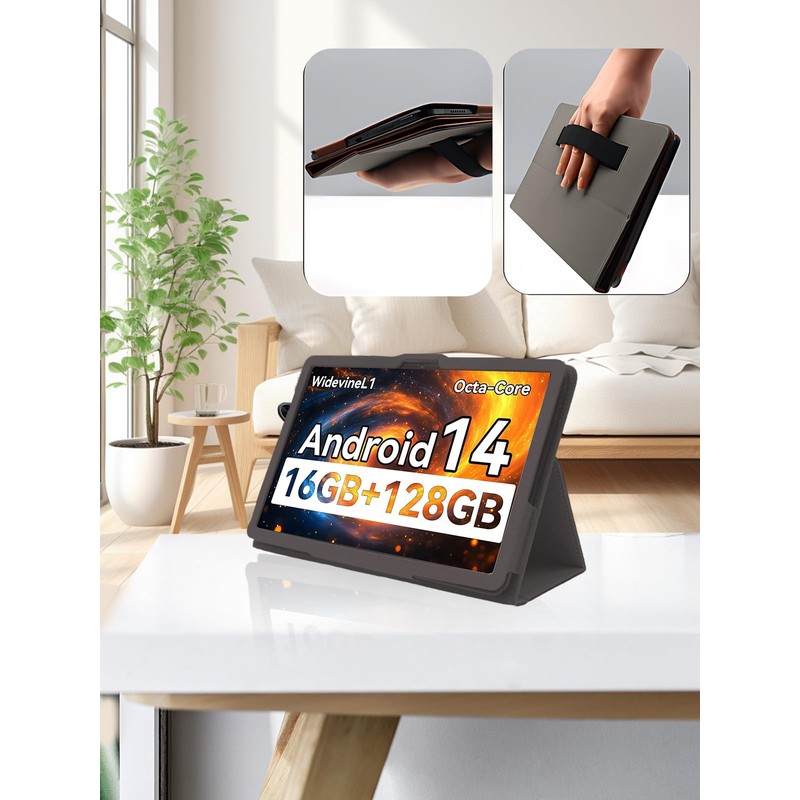 for UGRIHACH A7 Tablet Android 11 inch Tablet Case,Folding Stand