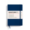 LEUCHTTURM1917 Notebook Medium (A5), Hardcover, 251 numbered pages Navy, Ruled