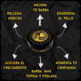 Kit De 2 Para Cuidado De Hombre En Barba Bigote Y Cejas