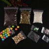 newlng 1000pcs Small Zip Closure Bags 8 cm x 12