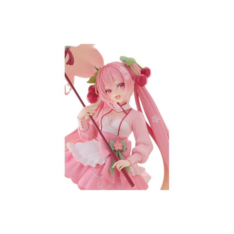 Thunder Tech Sakura Miku AMP＋ Figure ~ Sakura Dress ver.