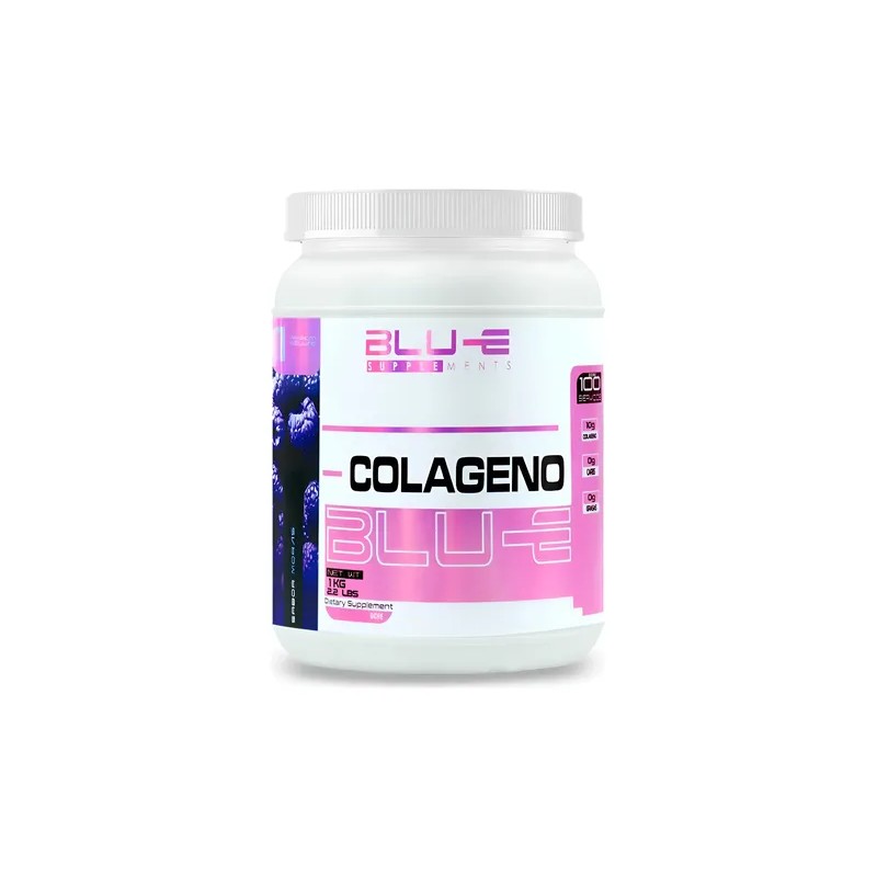 Colágeno Hidrolizado Blu-e 1kg Varios Sabores 100serv. Full