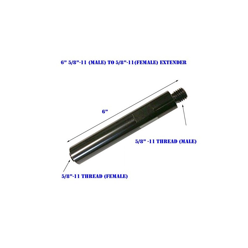 MTP 6" & 12" Extension Core Drill Bit 5/8"-11 Thread